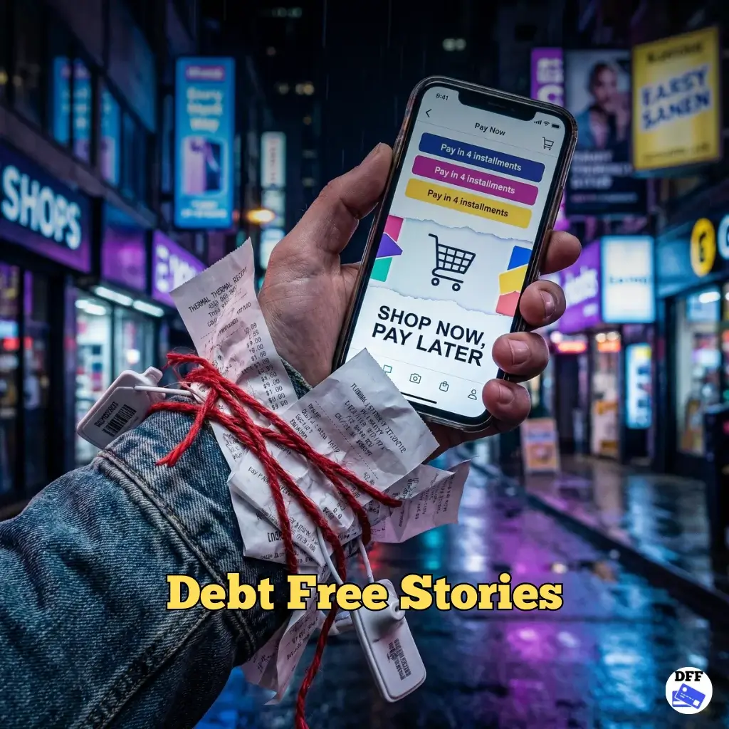 Buy Now Pay Later debt free stories