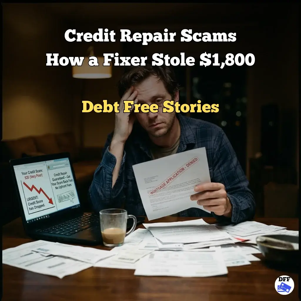 credit repair scams debt free stories